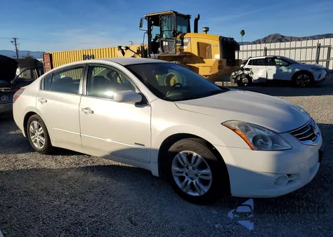 2010 Nissan Altima Hybrid from USA, damaged, VIN 1N4CL2AP7AC133677